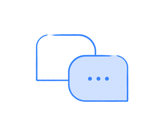 Chat UI bubbles