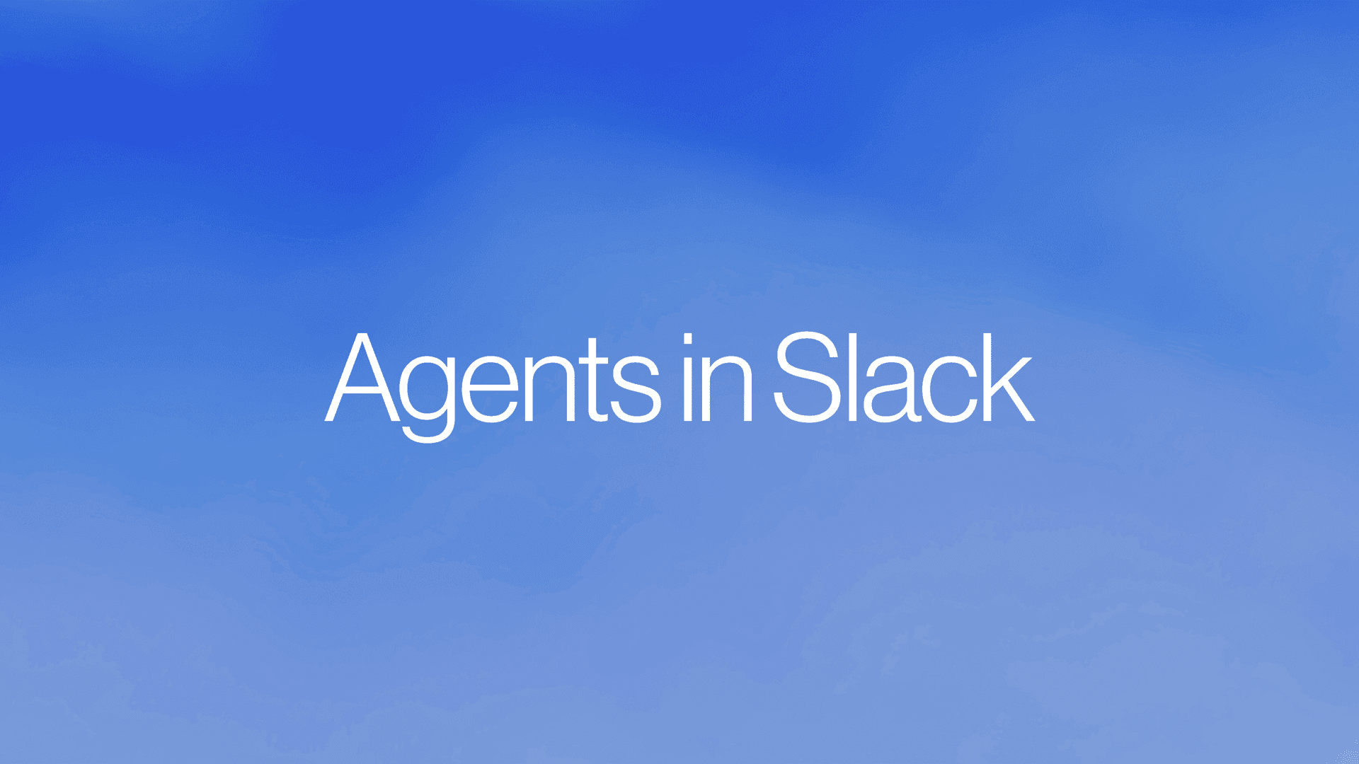 Agents in Slack: Your AI Team Members Just Joined the Channel